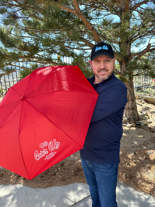 Color Up 42" Folding Umbrella with Auto Open