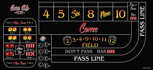Craps Desktop Layout