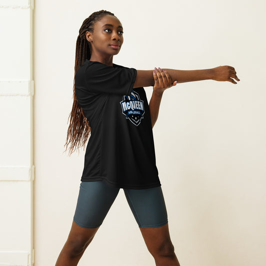 Unisex performance crew neck t-shirt