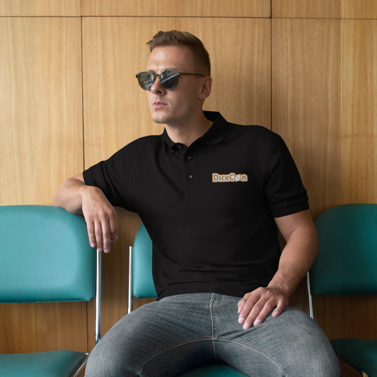 Men's Premium Polo - DiceCon