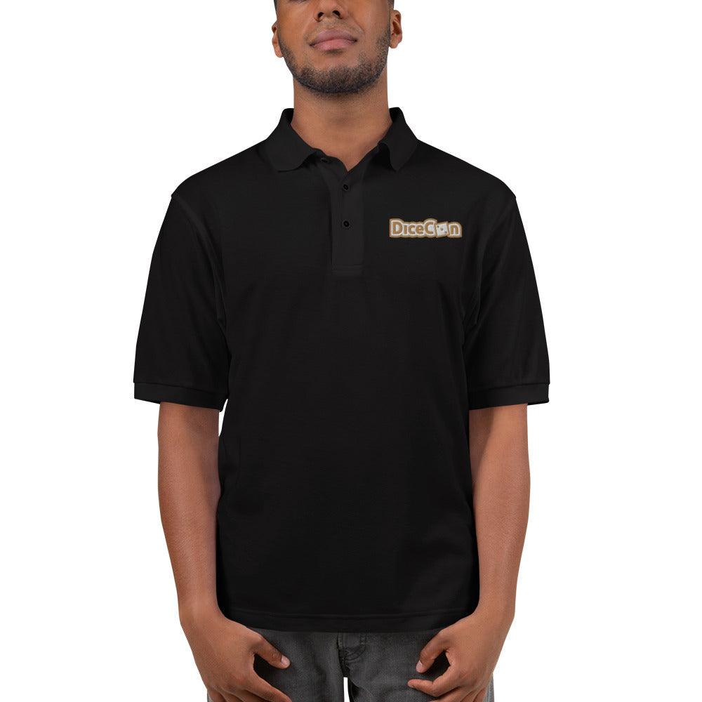 Men's Premium Polo - DiceCon