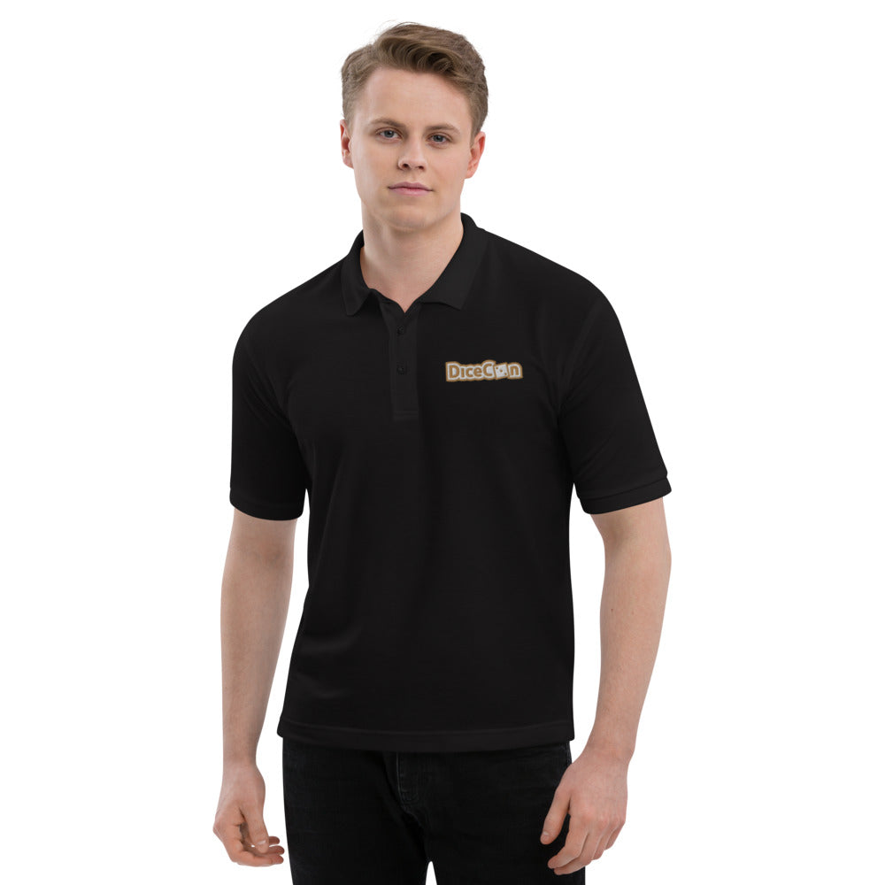 Men's Premium Polo - DiceCon